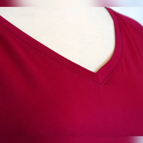 Womens Workout Top Pink (XL) - Picture 2 of 4